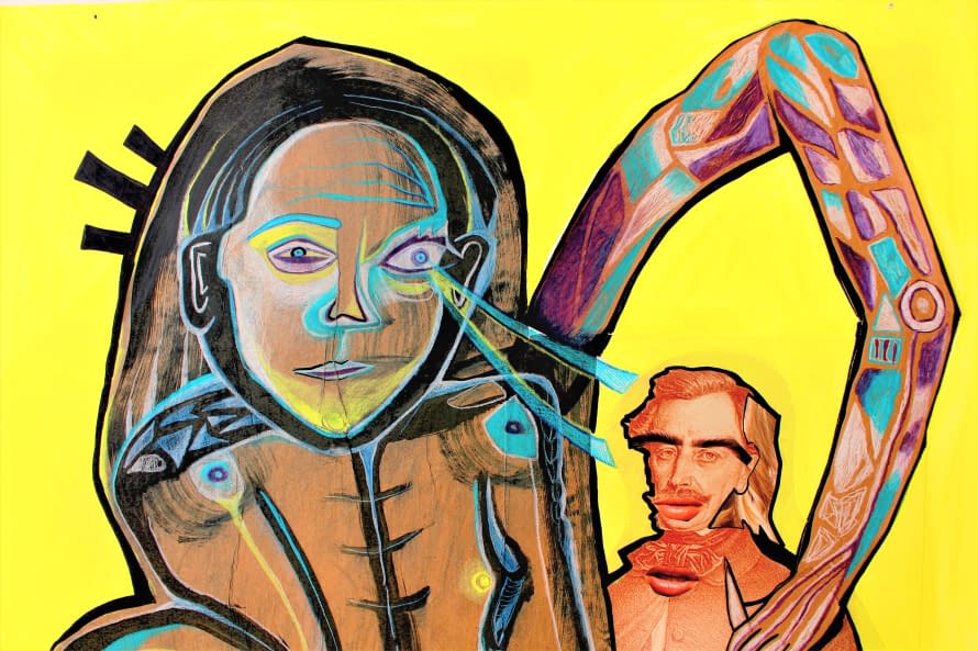 Image 1 of the artwork "Material Witch" by Verena Kandler on art24