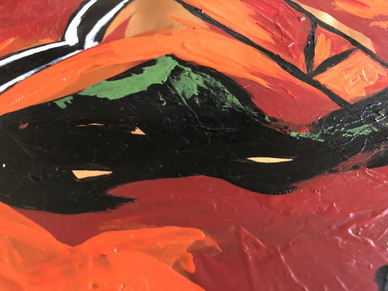 Foto 1 des Kunstwerks "Hunyorgó/Schielend" von Attila Orbán auf art24