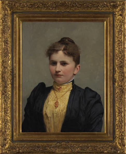 Image 1 of the artwork "Doppelporträt Zimmermann-Schönauer" by Albert Samuel Anker on art24