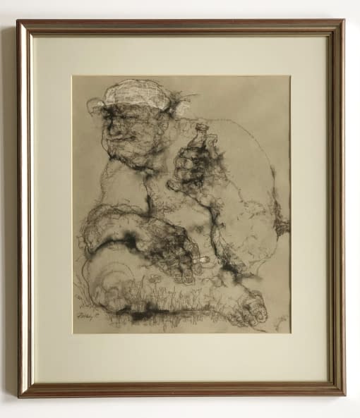 Image 1 of the artwork "Egy üveg sör/Ein Glas Bier" by Ruttkay Sándor on art24
