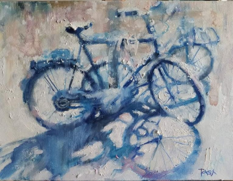 Foto 1 des Kunstwerks "Winter cykler" von Natalia Nikolenko auf art24
