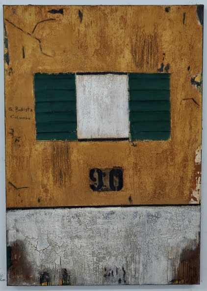 Image 1 of the artwork "Grüne Fensterläden" by Dominik Schlumpf on art24