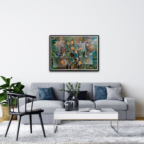 Foto 1 des Kunstwerks "Verirrte Logik" von D.Rei auf art24