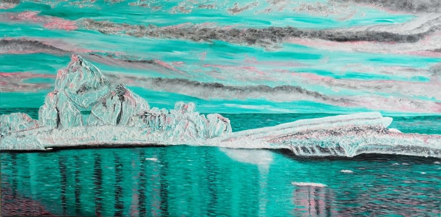 Photo 1 de l'œuvre "Green peace" par Manal Mohammed El-Sawi Arts4mindsandhearts sur art24