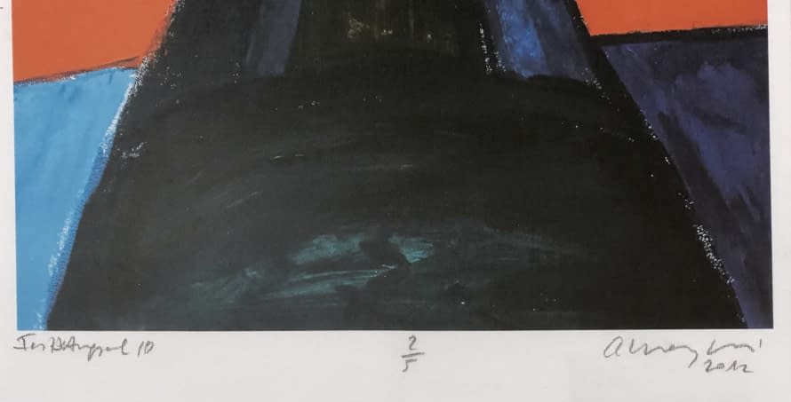 Image 1 of the artwork "Festőangyal 2/5 /Maler Engel 2/5" by János Aknay on art24