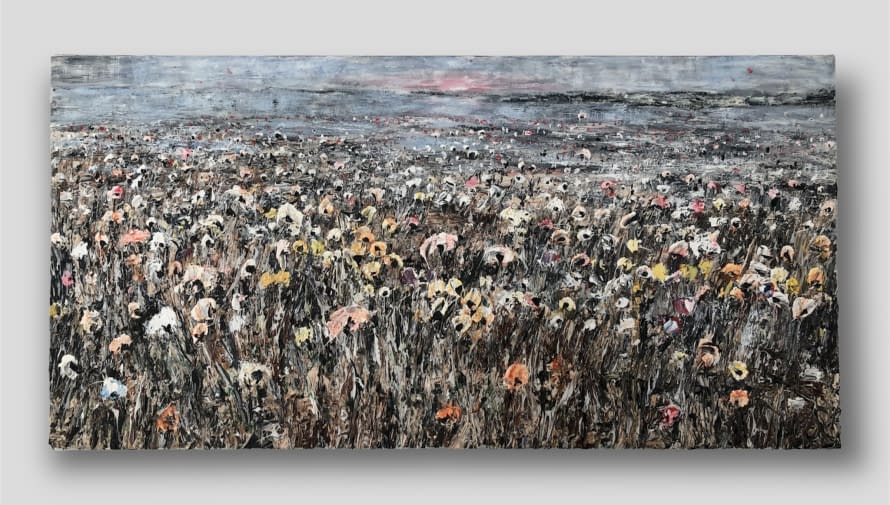 Photo 1 de l'œuvre "Lasst tausend Blumen blühen" par Gabriel Lúcàn Lüthi sur art24