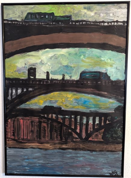 Photo 1 de l'œuvre "Brücke in New York" par Wolfgang Söring sur art24