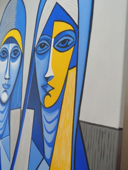 Photo 1 de l'œuvre "Angels All Around You" par Ellen Art sur art24