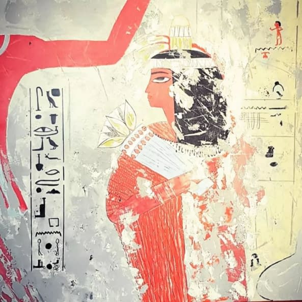 Image 1 of the artwork "Pharaoh and the soil" by Ghazal Ashrafian on art24