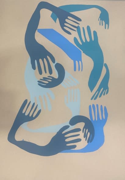 Photo 1 de l'œuvre "Hands" par RO sur art24