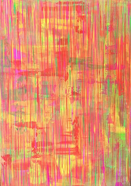 Photo 1 de l'œuvre "Neon rain" par PamKes sur art24