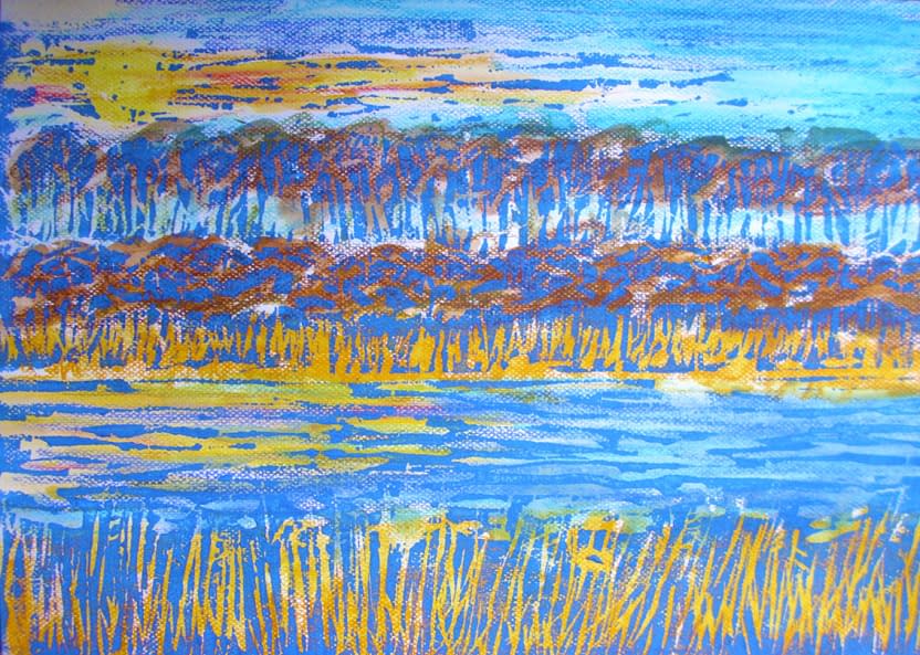 Photo 1 de l'œuvre "Am Mechower See" par Ebba Sakel sur art24