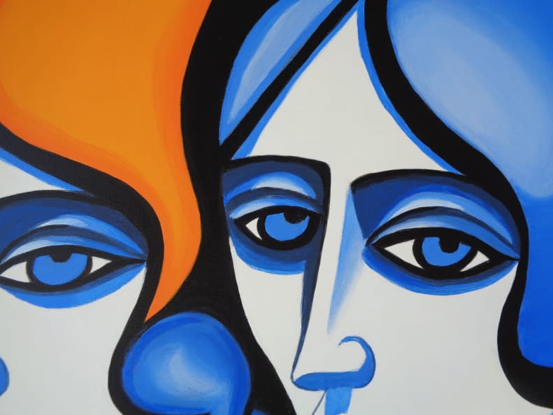 Image 1 of the artwork "Sisters" by Ellen Art on art24