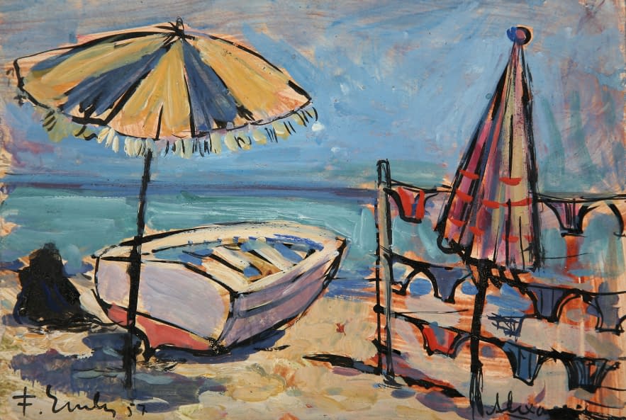 Image 1 of the artwork "Am Strand" by František Emler on art24