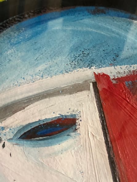 Image 1 of the artwork "Festőangyal/Maler Engel" by János Aknay on art24