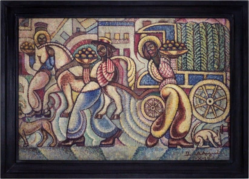 Image 1 of the artwork "Früchteverkäufer" by Antonio Argudín on art24