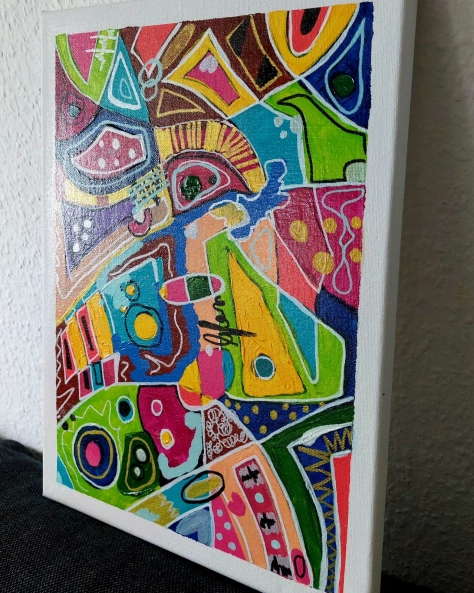 Image 1 of the artwork "Abstrakt 01" by Nomi Morina on art24