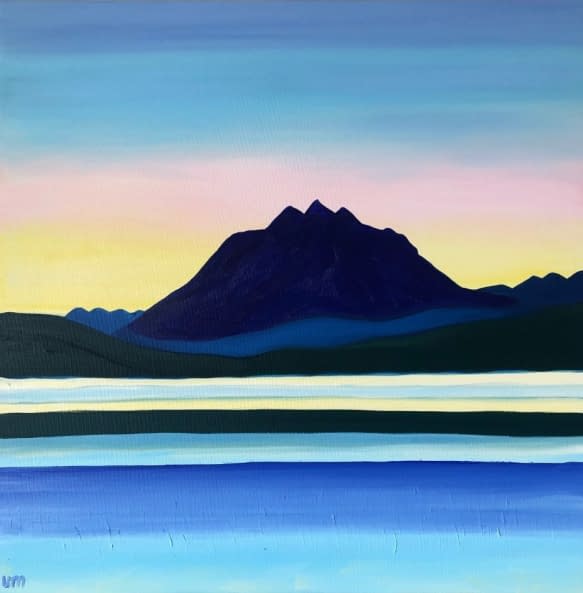 Image 1 of the artwork "Pilatus mit Zugersee Schweiz 2025" by Ursina Müller on art24