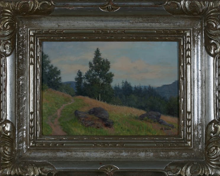 Foto 1 des Kunstwerks "Panáky u lesa (dt. Aufnahme am Waldrand" von Vít Skála auf art24