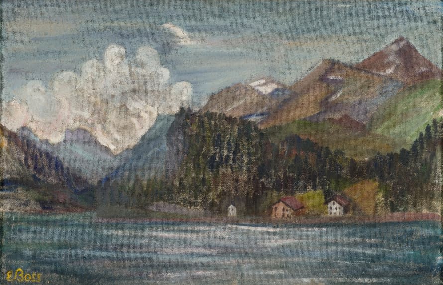 Image 1 of the artwork "Gewitterstimmung am See" by Eduard Boss on art24