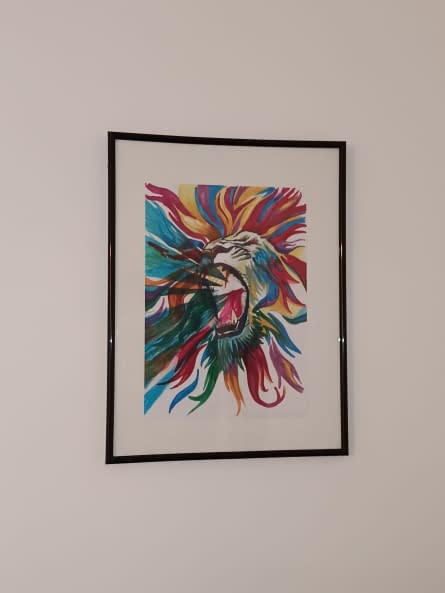 Photo 1 de l'œuvre "Le cri du lion" par JayRho sur art24
