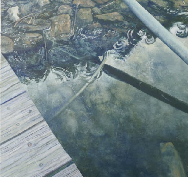 Foto 1 des Kunstwerks "Donauufer" von Florian Leibetseder auf art24