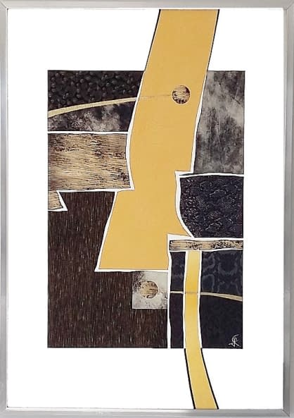 Foto 1 des Kunstwerks "Dominanz in gelb" von Günter Koch auf art24