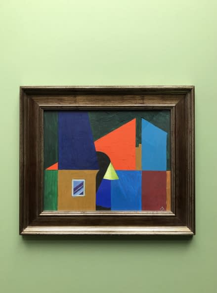 Image 1 of the artwork "Angyal érkezett/Der Engel ist angekommen" by János Aknay on art24