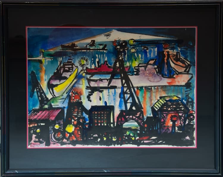 Image 1 of the artwork "Hafen" by Vladimír Šolta on art24