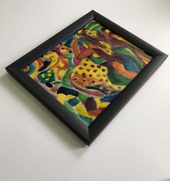 Image 1 of the artwork "Lovaglás napfényben/Reiten im Sonnenlicht" by Pasaréti Csepeli Varró Németh Miklós on art24