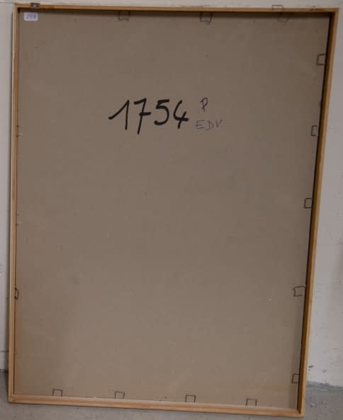 Image 1 of the artwork "Komposition auf Tapete" by Ettore Della Savina on art24