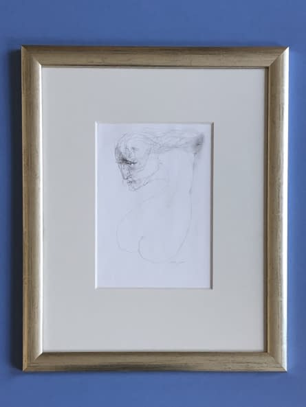Image 1 of the artwork "Akt rajz VI/ Akt Zeichnung VI" by Ruttkay Sándor on art24