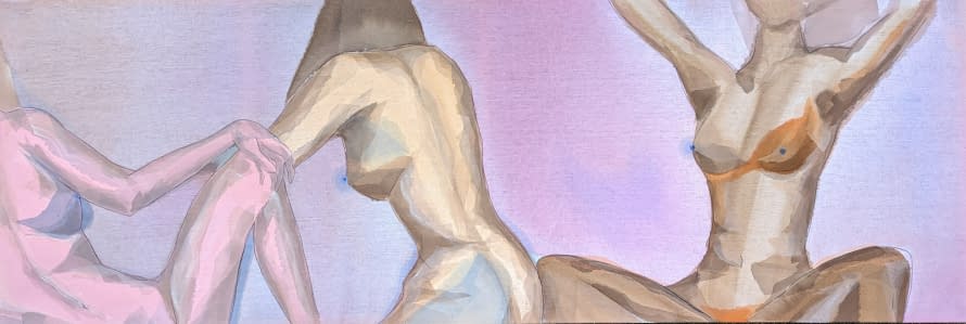 Photo 1 de l'œuvre "Figurative series 1.0" par vanessaonuk.studios sur art24
