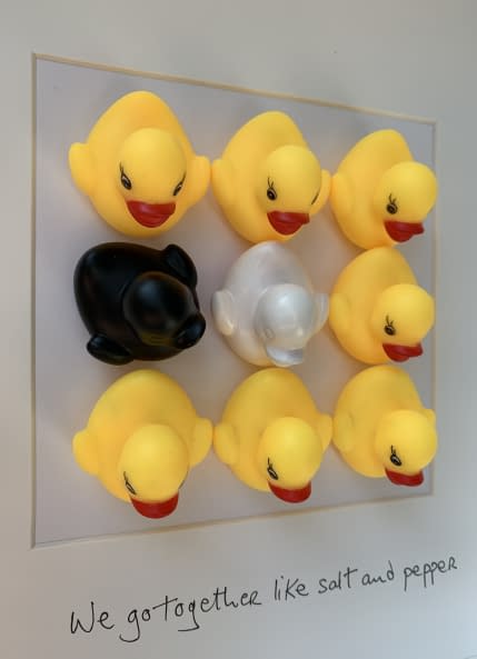 Foto 1 des Kunstwerks "We go together like salt and pepper" von T P Hardisty auf art24
