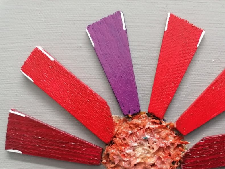 Foto 1 des Kunstwerks ""der bunte Punkt"" von frohekunst auf art24