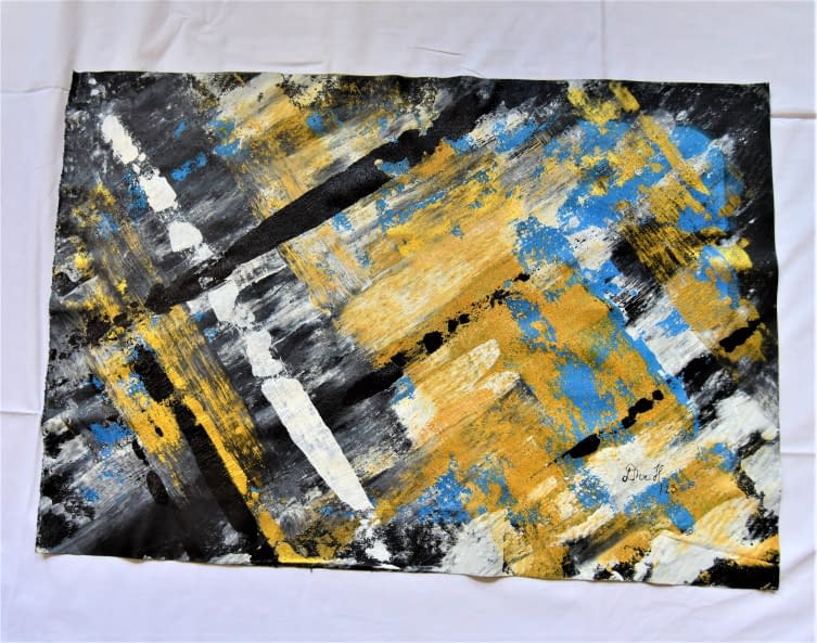 Foto 1 des Kunstwerks "13 / 2023" von BUNT-Abstrakt auf art24