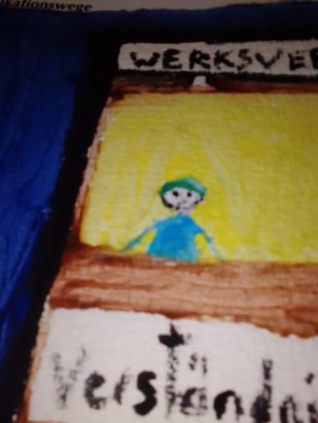 Image 1 of the artwork "Grusskarte "Verständnis entgegnen"" by Alexander E. on art24