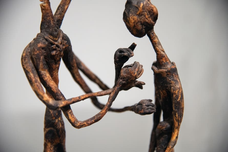 Foto 1 des Kunstwerks "Doppelfigur" von Mika Miroslava Kotková auf art24
