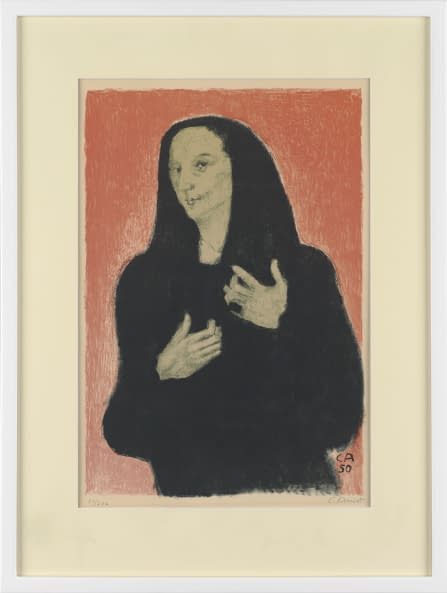 Foto 1 des Kunstwerks "Germaine Richier" von Cuno Amiet auf art24