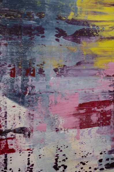 Foto 1 des Kunstwerks "Abstrakte Malerei Freuden 100x70cm" von EliaOmen auf art24