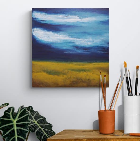 Image 1 of the artwork "Zauber der Einfachheit" by Stefanie Theiler ART on art24