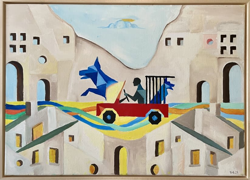 Photo 1 de l'œuvre "Fahrt durchs Erinnerungsland" par S. Konstantin Toth sur art24