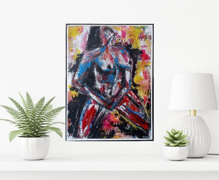 Photo 1 de l'œuvre "Einsames Verlangen" par D.Rei sur art24