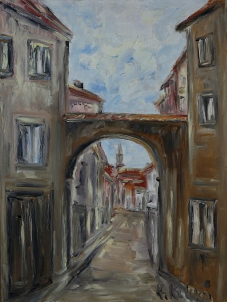 Photo 1 de l'œuvre "Costa Brava (dt. Wilde Küste) - Gasse in Spanien" par Gabor Kekkö sur art24