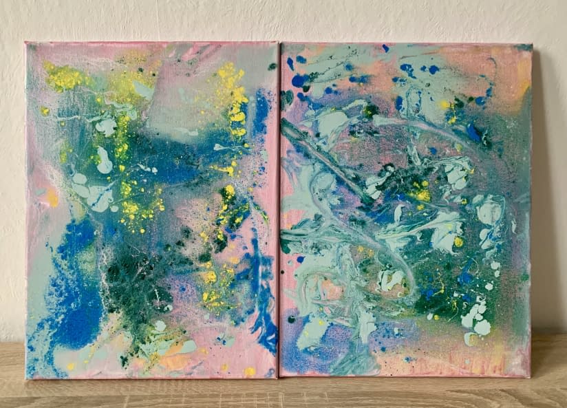 Image 1 of the artwork "Frühling" by Anou_nana on art24