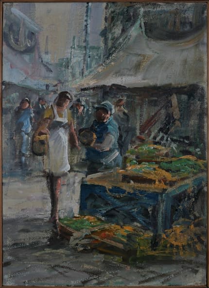 Photo 1 de l'œuvre "Markt" par Artist Wanted sur art24