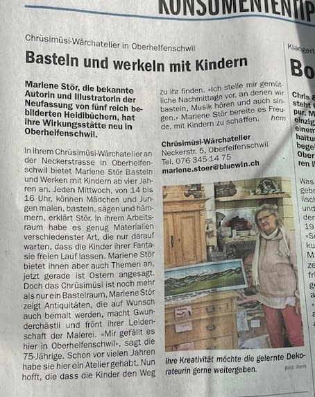 Image 1 of the artwork "Zeitungsausschnitte" by Marlene Stör-Brenner on art24
