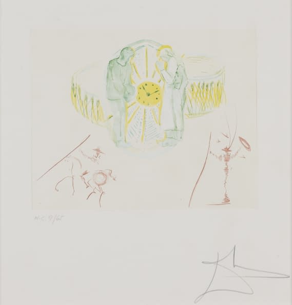 Image 1 of the artwork "Gelbe Uhr" by Salvador Dalí on art24