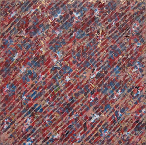 Image 1 of the artwork "Golden Spirit - carré mathévie" by Eugen Meier Mathévie on art24