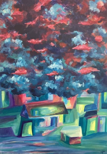 Image 1 of the artwork "Blatten VS" by Regula Nef on art24